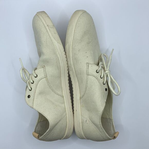 Clae Ellington tan colored outter canvas body lace up style men’s size 10.5 - Picture 7 of 10